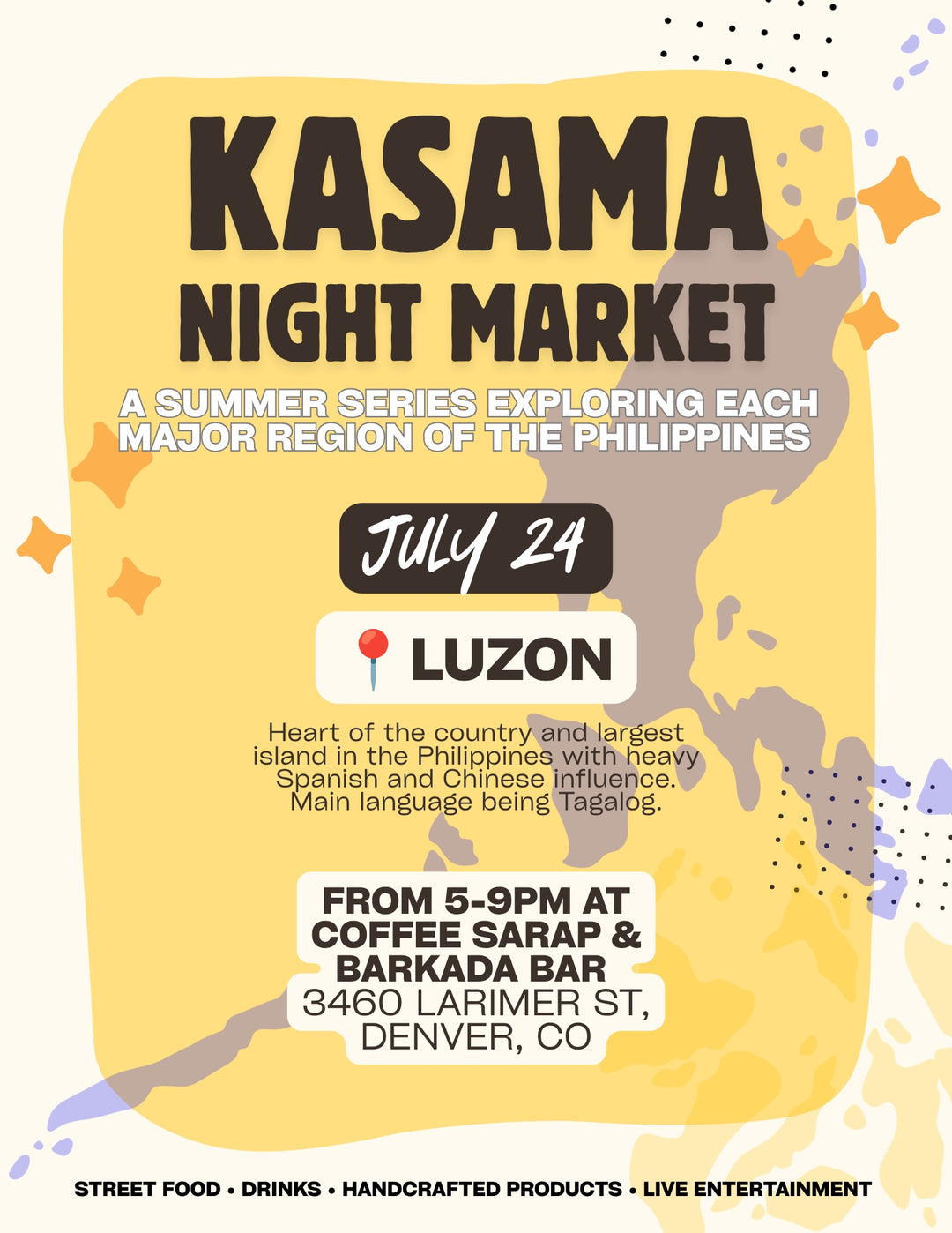 Kasama Night Market: Luzon
